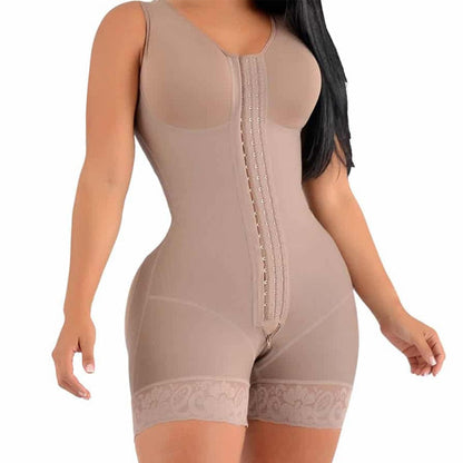 Fajas Colombianas Post Surgery Shapewear Kompresjonskompresjon Slankende Girdle Woman Flat Mage Lace Shaper Skims Shorts Bodyshaper